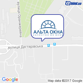 АЛЬТА ОКНА на карте АЛЬТА ОКНА на карте