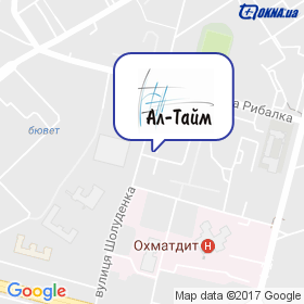АЛ-ТАЙМ на мапі АЛ-ТАЙМ на мапі