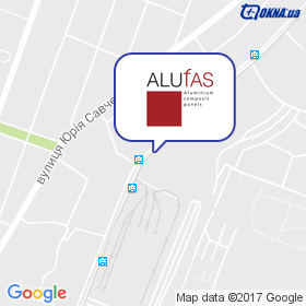 АЛЮФАС на мапі
