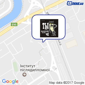 Алюкон на мапі Алюкон на мапі