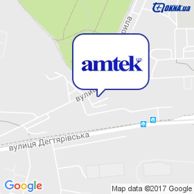 Amtek LTD на карте Amtek LTD на карте