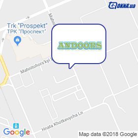 ANDOORS on the map