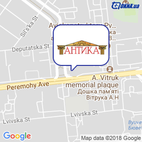 ANTYKA, TD on the map