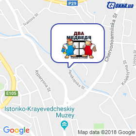 Antonevskyy on the map