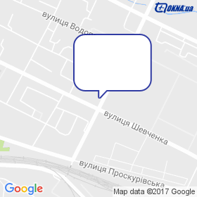 Проскурівські вікна на мапі Проскурівські вікна на мапі