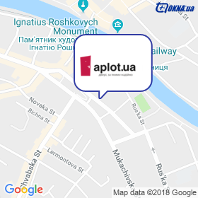 Aplot on the map
