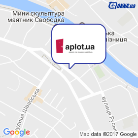 Аплот на карте