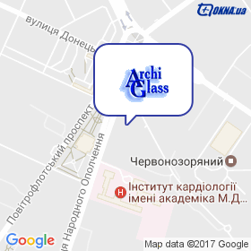 АРХІ ГЛАС на мапі