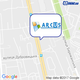 АРКУС на карте