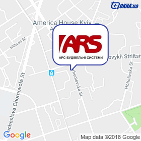 ARS-BUDIVELNI SYSTEMY on the map ARS-BUDIVELNI SYSTEMY on the map