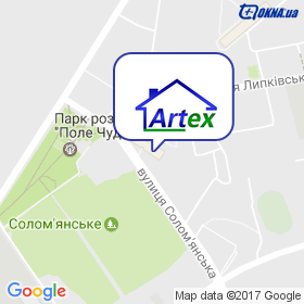 Artex на мапі