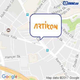 Артикон на карте Артикон на карте