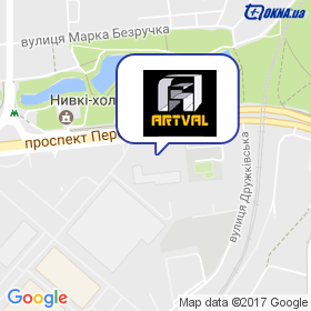 АртВал на мапі АртВал на мапі