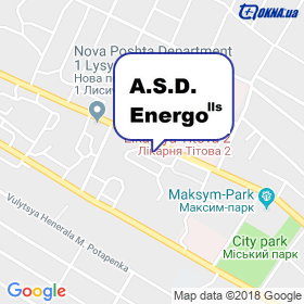 A.S.D. Energo on the map A.S.D. Energo on the map