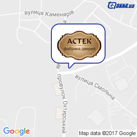 Астек на мапі