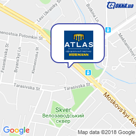 Атлас-Харьков on the map Атлас-Харьков on the map