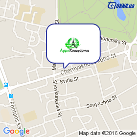 Aura komfortu on the map Aura komfortu on the map