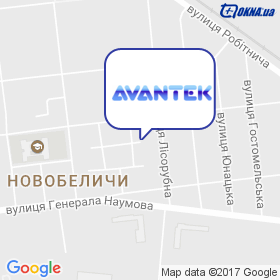 Авантек на карте