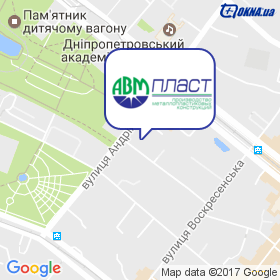 АВМ ПЛАСТ на карте АВМ ПЛАСТ на карте