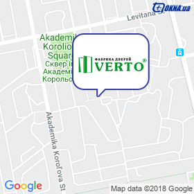 Verto ТМ on the map