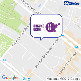 Азбука Окон на карте Азбука Окон на карте