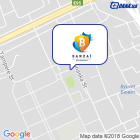 Banzai okna on the map Banzai okna on the map