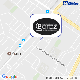 Берез на мапі Берез на мапі