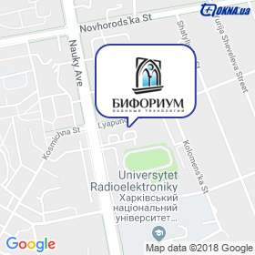 Biforium on the map Biforium on the map