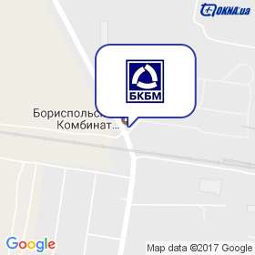 Бориспольский комбинат строительных материалов на карте Бориспольский комбинат строительных материалов на карте