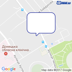 Благос Інженірінг на мапі