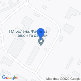 Болена, фабрика вікон на мапі Болена, фабрика вікон на мапі