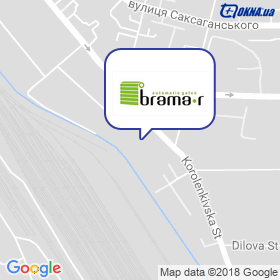 Brama-R on the map