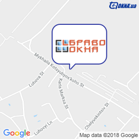 Bravo-Okna on the map Bravo-Okna on the map