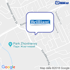 Brilliant  Torhovyy dom on the map Brilliant  Torhovyy dom on the map