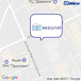 БУД-СТАРТ на мапі
