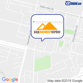 Budpolimerservis NPF on the map