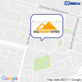 Будполімерсервіс НПФ на мапі Будполімерсервіс НПФ на мапі