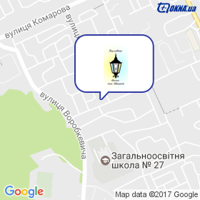 Бульвар Окон и Дверей, салон на карте Бульвар Окон и Дверей, салон на карте