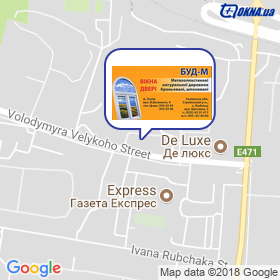 BUD - M on the map BUD - M on the map