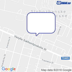 Budservys Ukrayna on the map