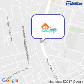 Комфорт Хата на мапі