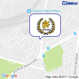 Конкорд на карте