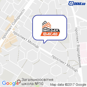 Дах Фасад на мапі Дах Фасад на мапі