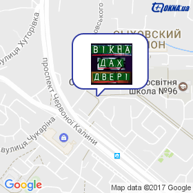 Дахівник на карте Дахівник на карте