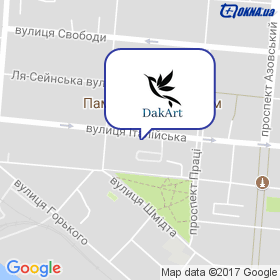 Dakart на мапі Dakart на мапі