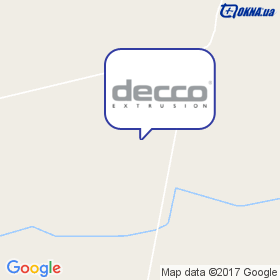 DECCO на мапі DECCO на мапі