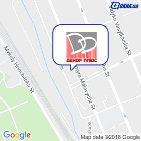 Dekor plyus on the map Dekor plyus on the map