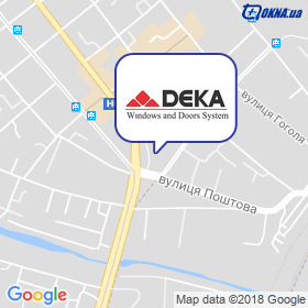DEKA на мапі DEKA на мапі