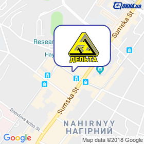 Del'ta, TM on the map