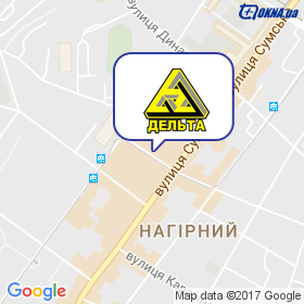 Дельта, ТМ на мапі